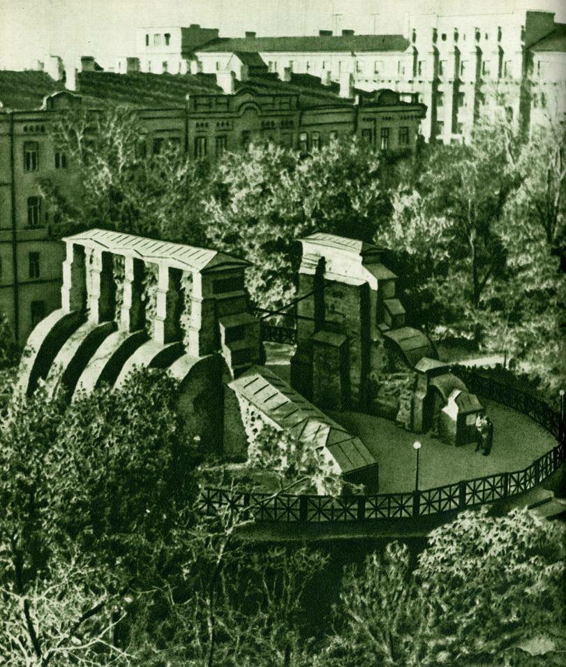Сайт, посвященный музею «Золотые ворота» в Киеве